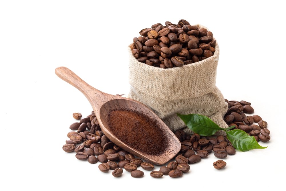 A,Bag,Of,Coffee,Beans,With,A,Scoop,Of,Coffee